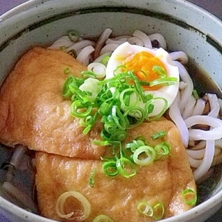 レンチンきつねうどん